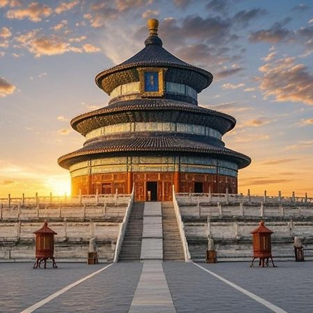 Beijing Jingfang Building: Central Comfort Near Tiananmen Exterior photo
